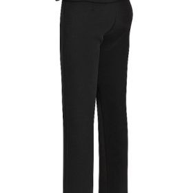 Ava Black Fold Front Trousers - Image 3
