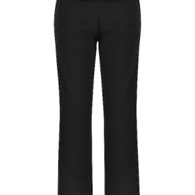 Ava Black Fold Front Trousers - Image 4