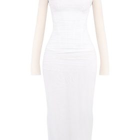 Katarina White Maxi Dress - Image 2