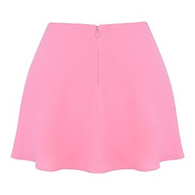 Lil French Pink Floaty Mini Skirt - Image 4