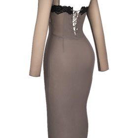 Seraphina Smoke Corset Dress - Image 3