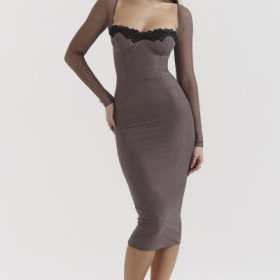 Seraphina Smoke Corset Dress - Image 5