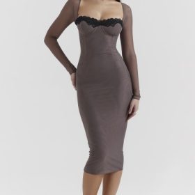 Seraphina Smoke Corset Dress - Image 7