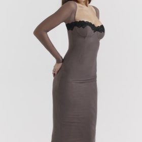Seraphina Smoke Corset Dress - Image 9