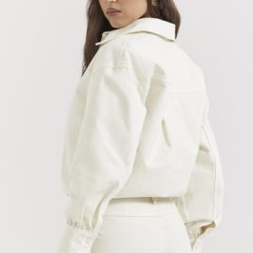 Zuri Ivory Denim Shirt - Image 12