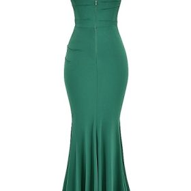 Milena Forest Corset Maxi Dress - Image 4