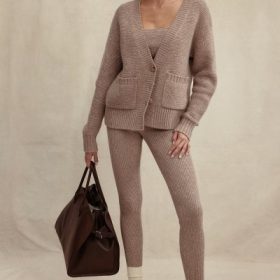 Rosmina Barley Natural Wool Leggings - Image 5