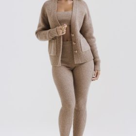 Rosmina Barley Natural Wool Leggings - Image 6