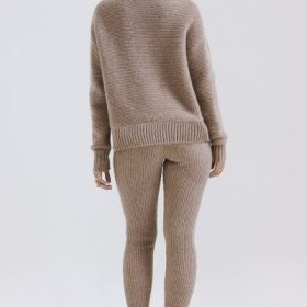 Rosmina Barley Natural Wool Leggings - Image 8