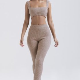 Rosmina Barley Natural Wool Leggings - Image 11