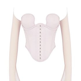 Mina Crystal Structured Corset - Image 2