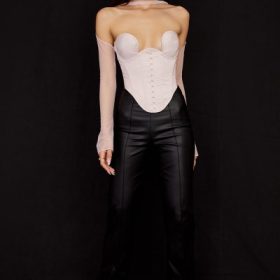 Mina Crystal Structured Corset - Image 10