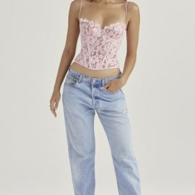 Mila Rose Lace Underwired Corset - Image 7