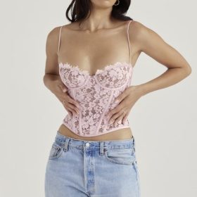 Mila Rose Lace Underwired Corset - Image 11