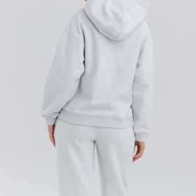 Muse Light Grey Marl Hoodie
