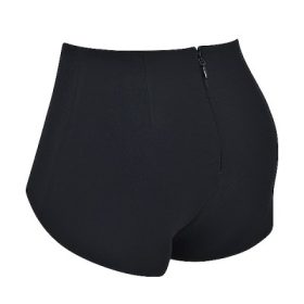 Tahni Black High Waisted Shorts - Image 3