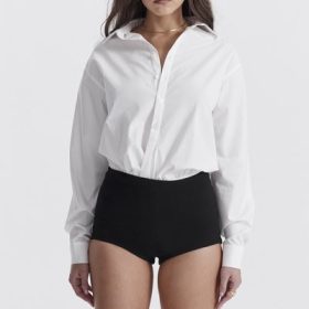 Tahni Black High Waisted Shorts - Image 5