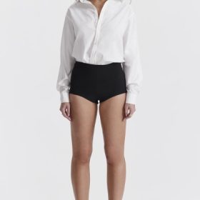Tahni Black High Waisted Shorts - Image 7