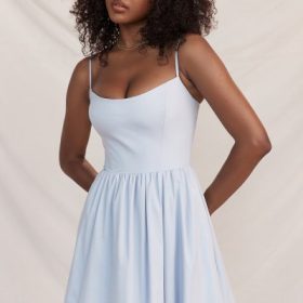 Lolita Soft Blue Corset Sundress