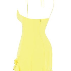 Rossella Buttercup Ruffle Mini Dress - Image 3