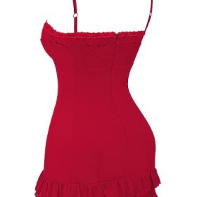 Luci Cherry Corset Dress - Image 3