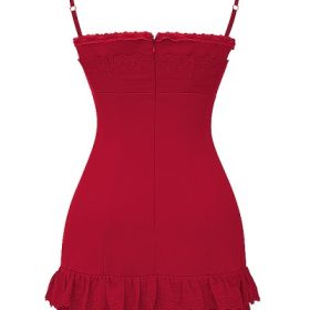 Luci Cherry Corset Dress - Image 4