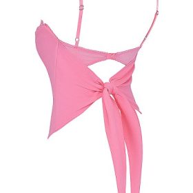 Aurelia French Pink Hanky Hem Top - Image 3