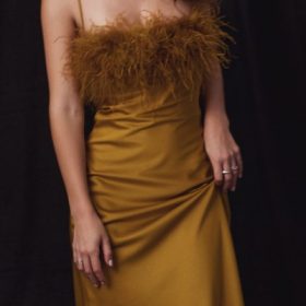 Renee Chartreuse Maxi Dress