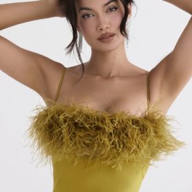 Renee Chartreuse Maxi Dress - Image 8