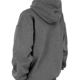 Halo Dark Grey Oversized Hoodie - Image 3