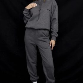 Halo Dark Grey Oversized Hoodie - Image 7