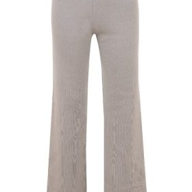 Hunter Grey Cashmere Straight Leg Trousers - Image 2